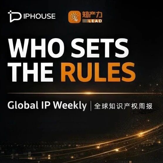 WHO SETS THE RULES Global IP Weekly | 全球知识产权周报 Vol.29